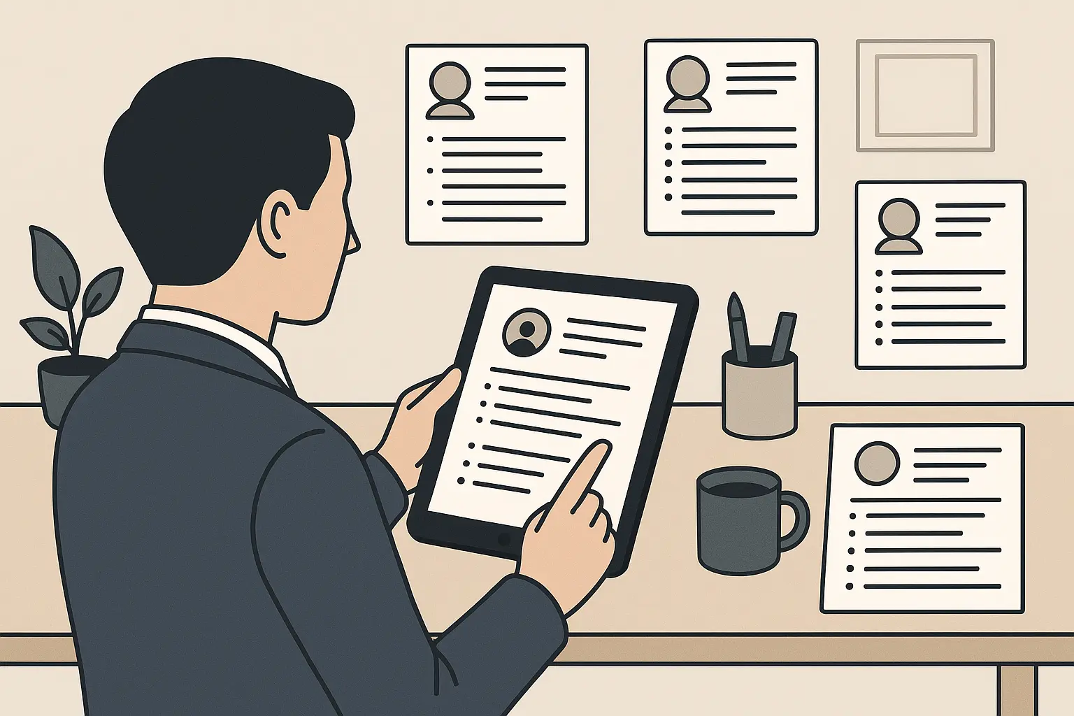 Resume effectiveness factors comparison chart