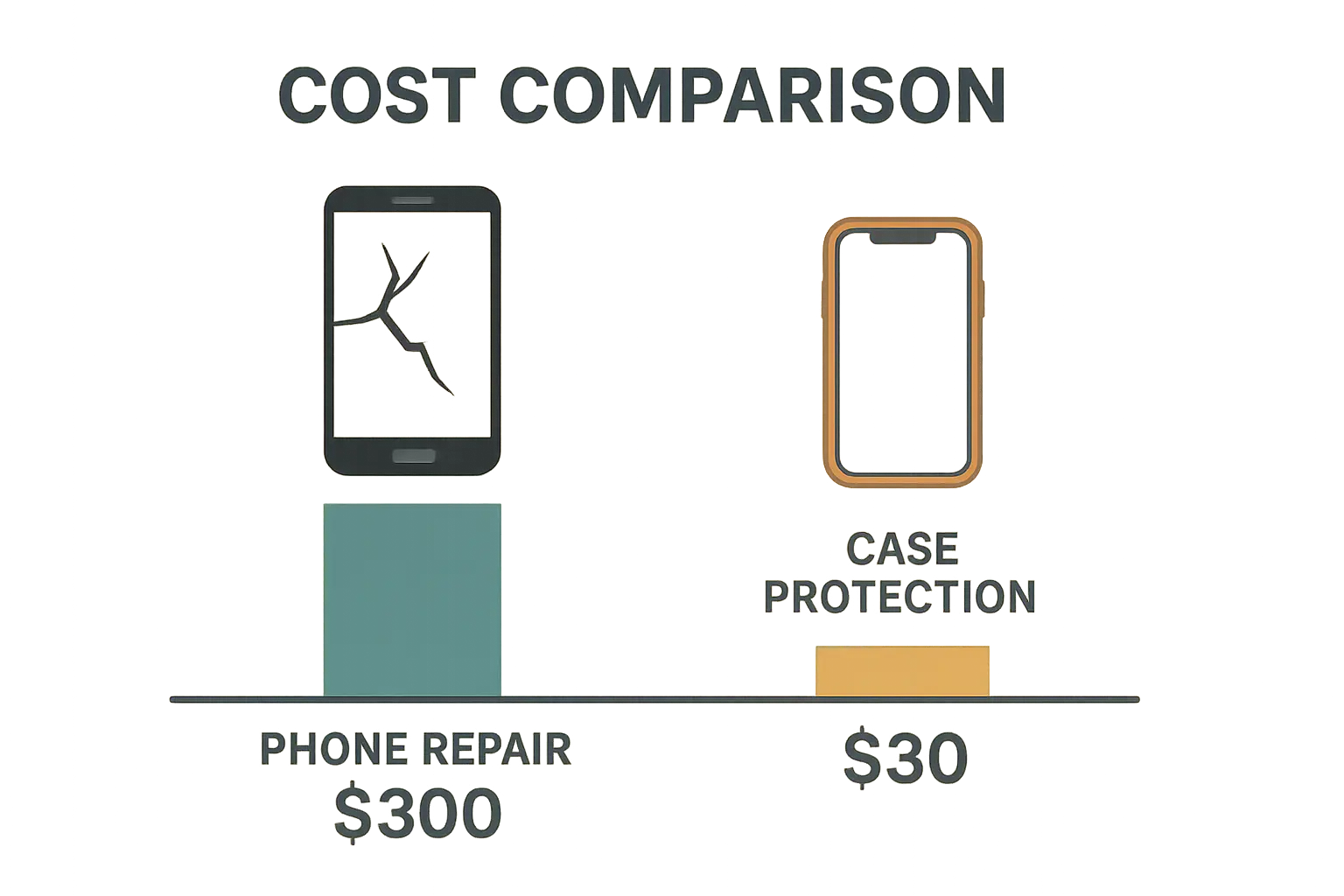 Phone case cost-benefit analysis