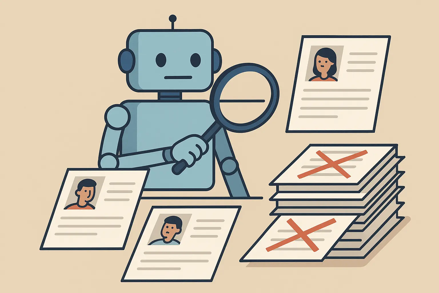 ATS resume scanning process