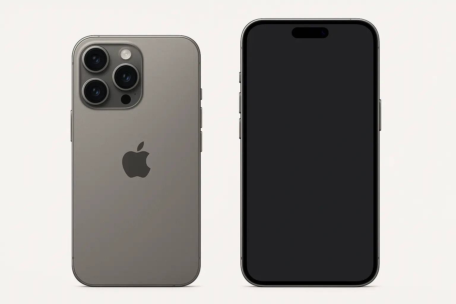 iPhone 15 Pro displaying iOS 26 interface and features