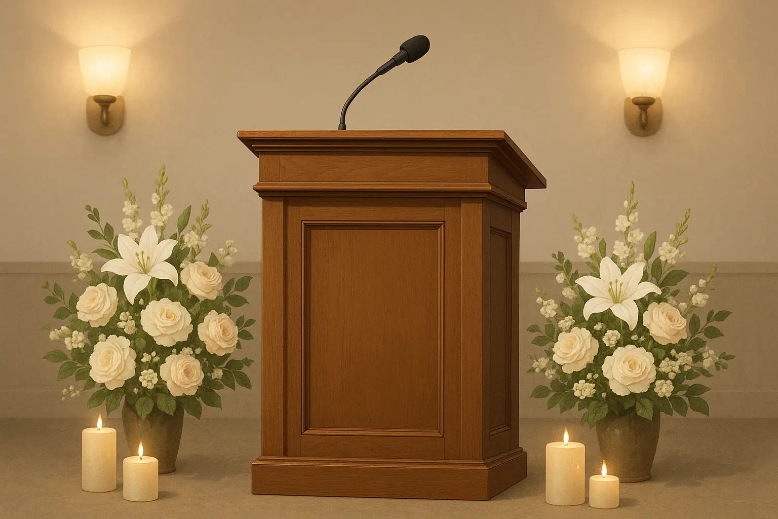 Grandfather with family gathered around