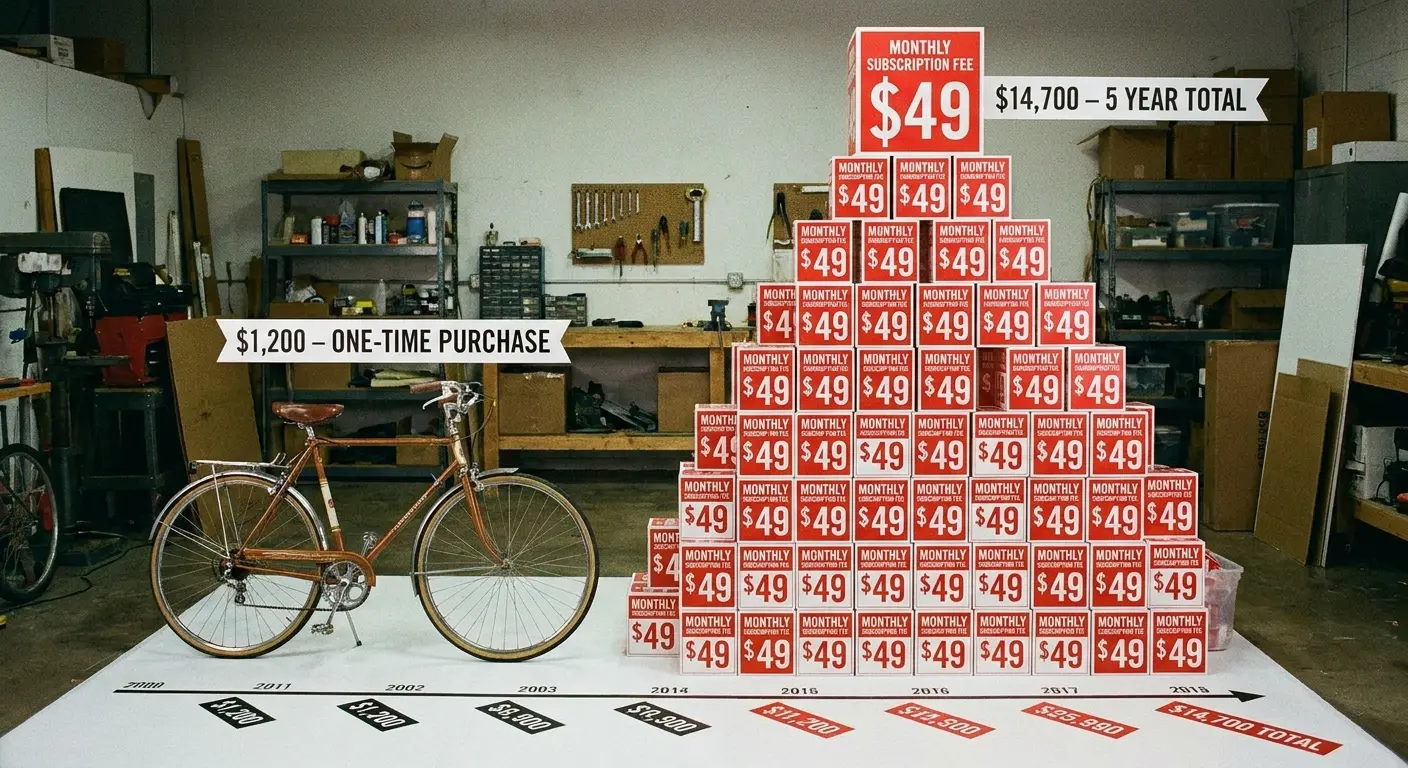 AI bike subscription pricing tiers