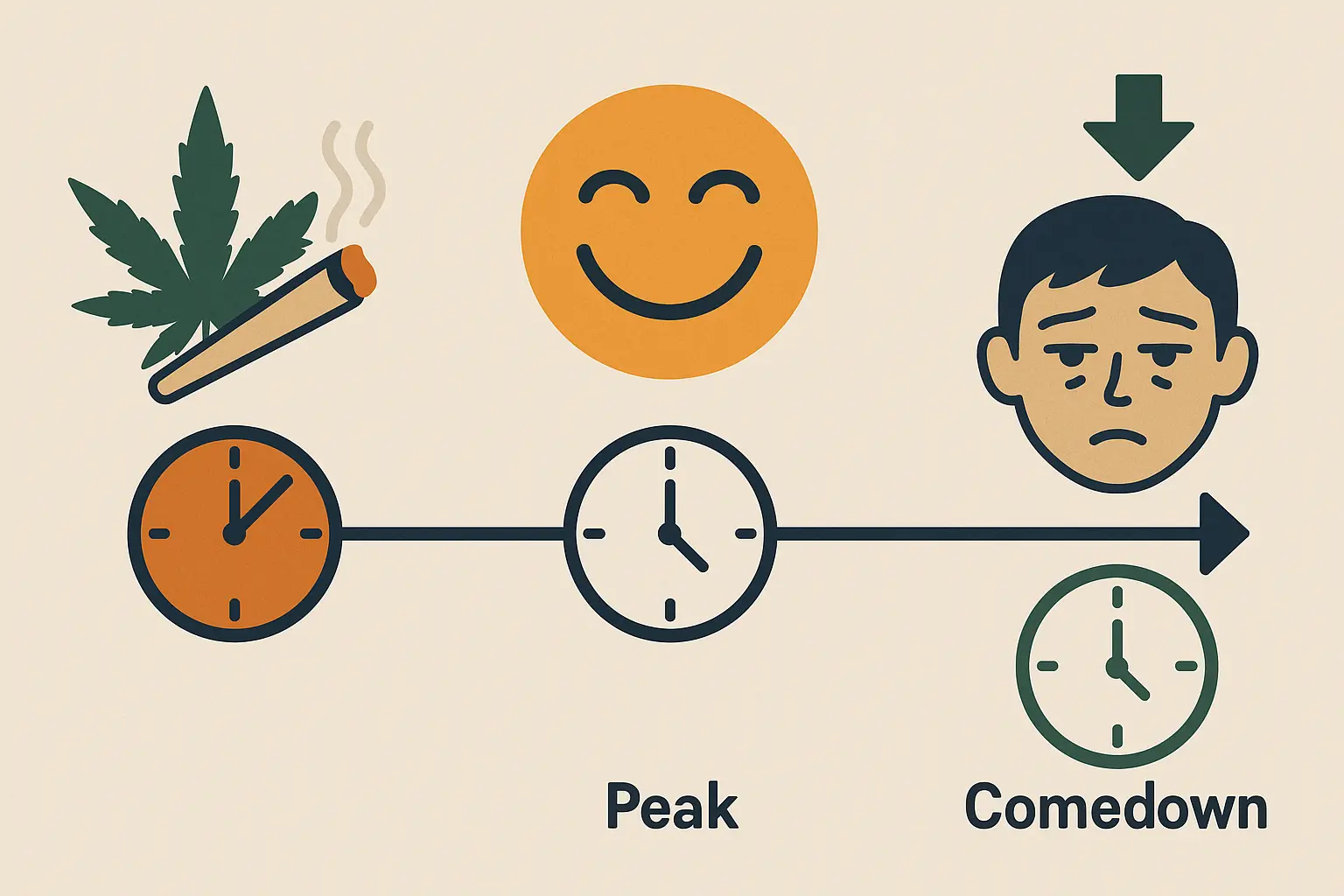 Cannabis user experiencing the uplifting effects of Lemonatti strain