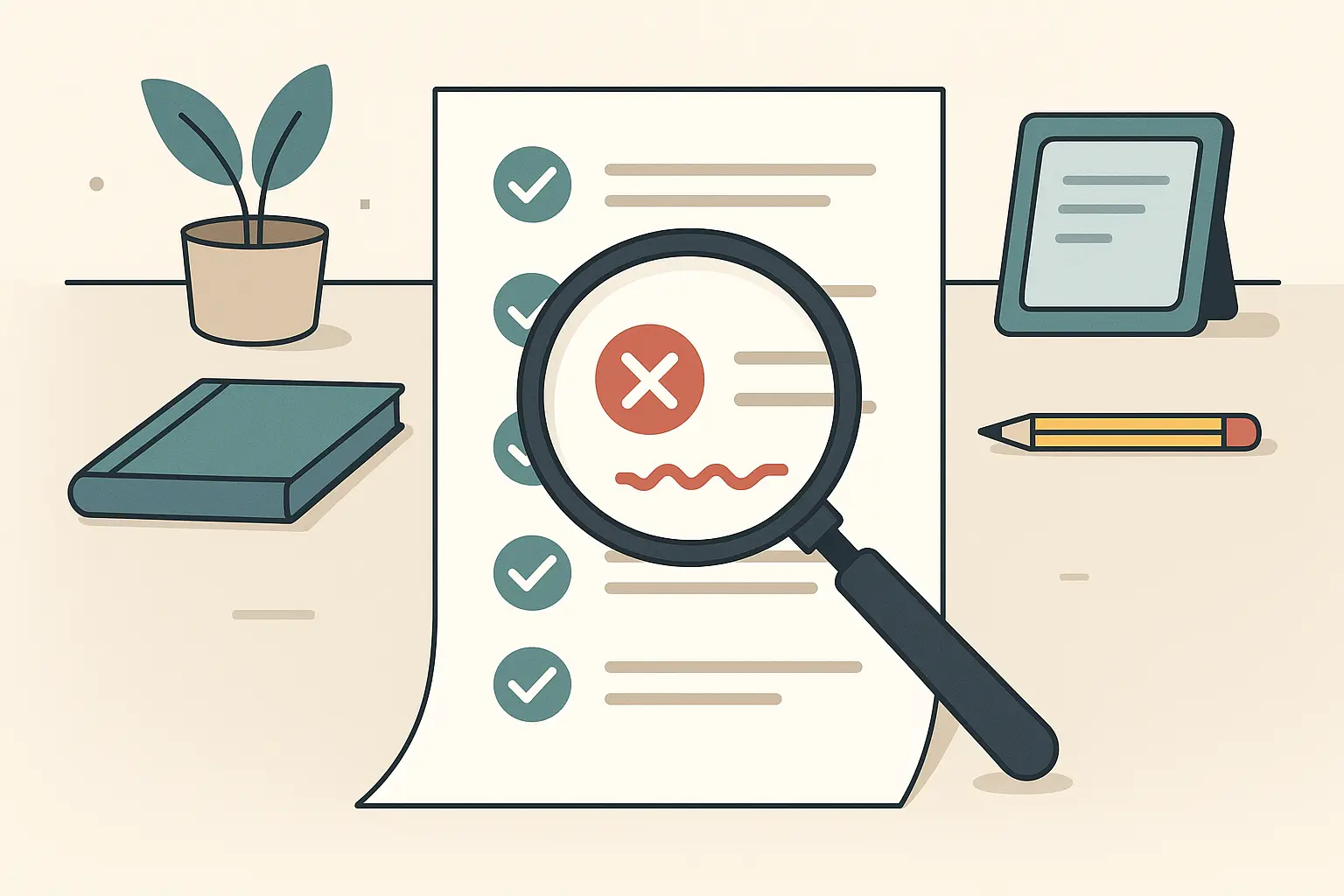 Cover letter proofreading checklist
