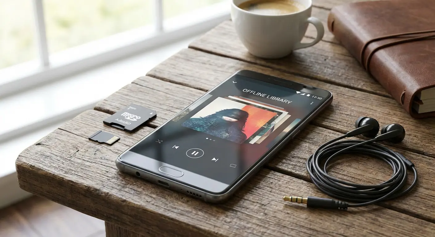 GoneMAD Music Player interface showing smart playlist options