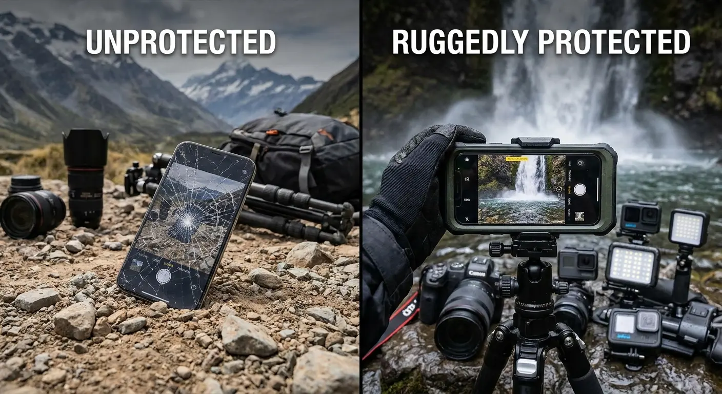 Phone protection for professional photographers