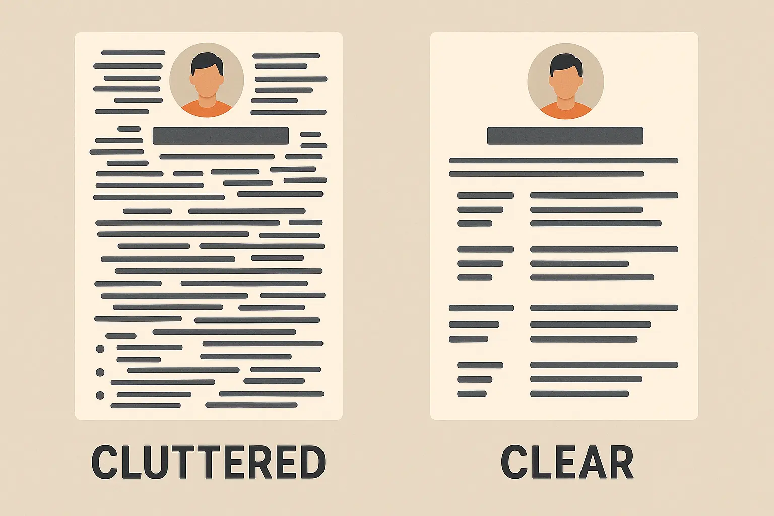 Resume quality vs quantity comparison