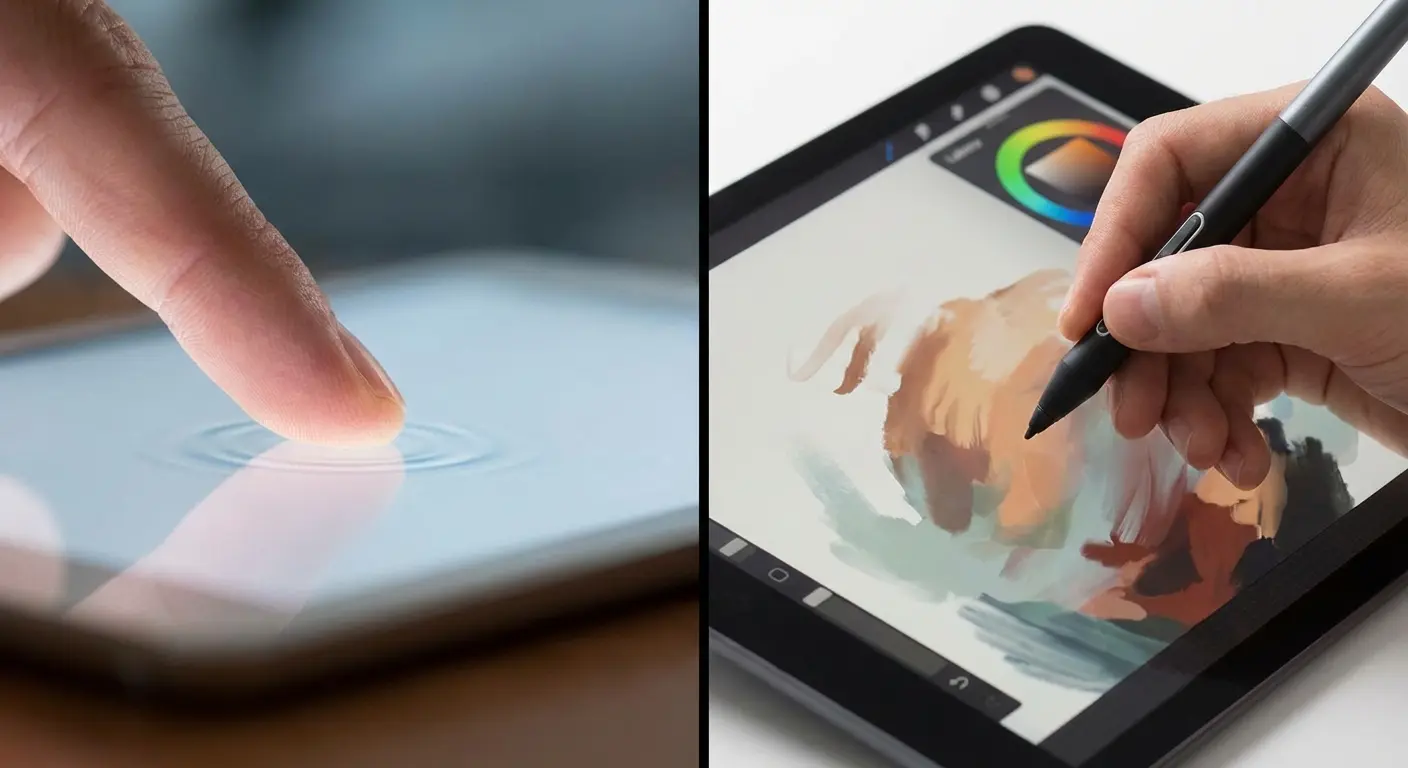 Comparison between tap-to-fill and stroke coloring styles