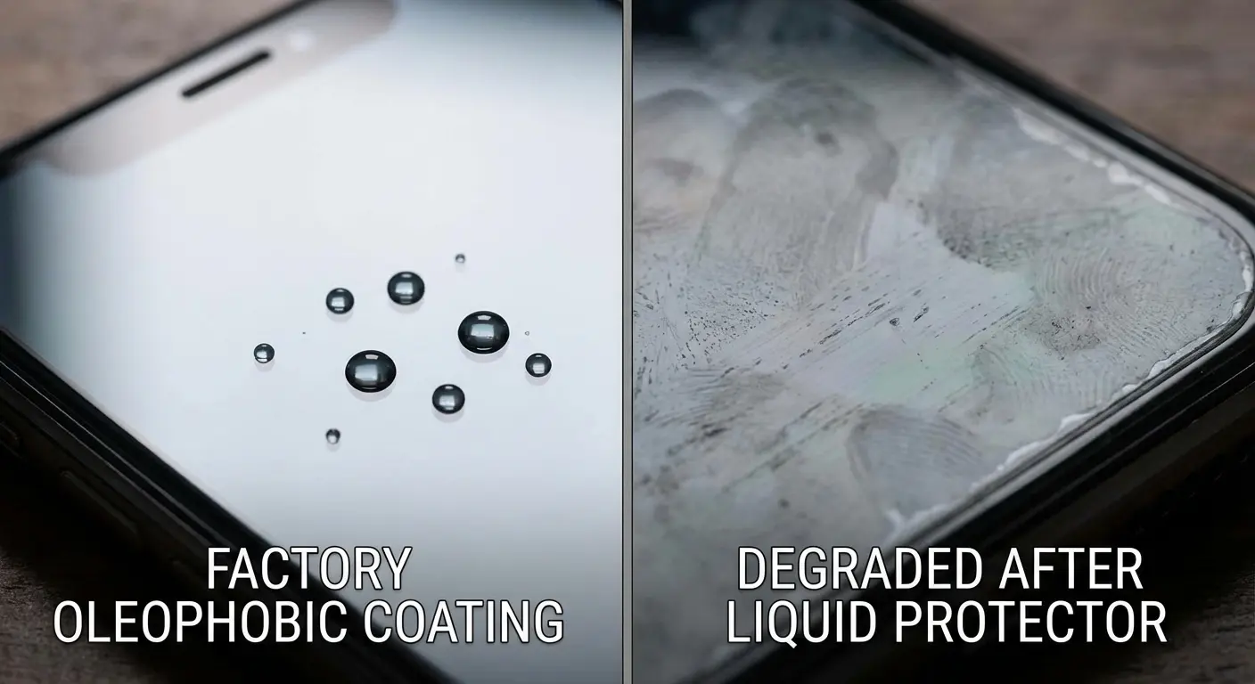 Fingerprint visibility comparison
