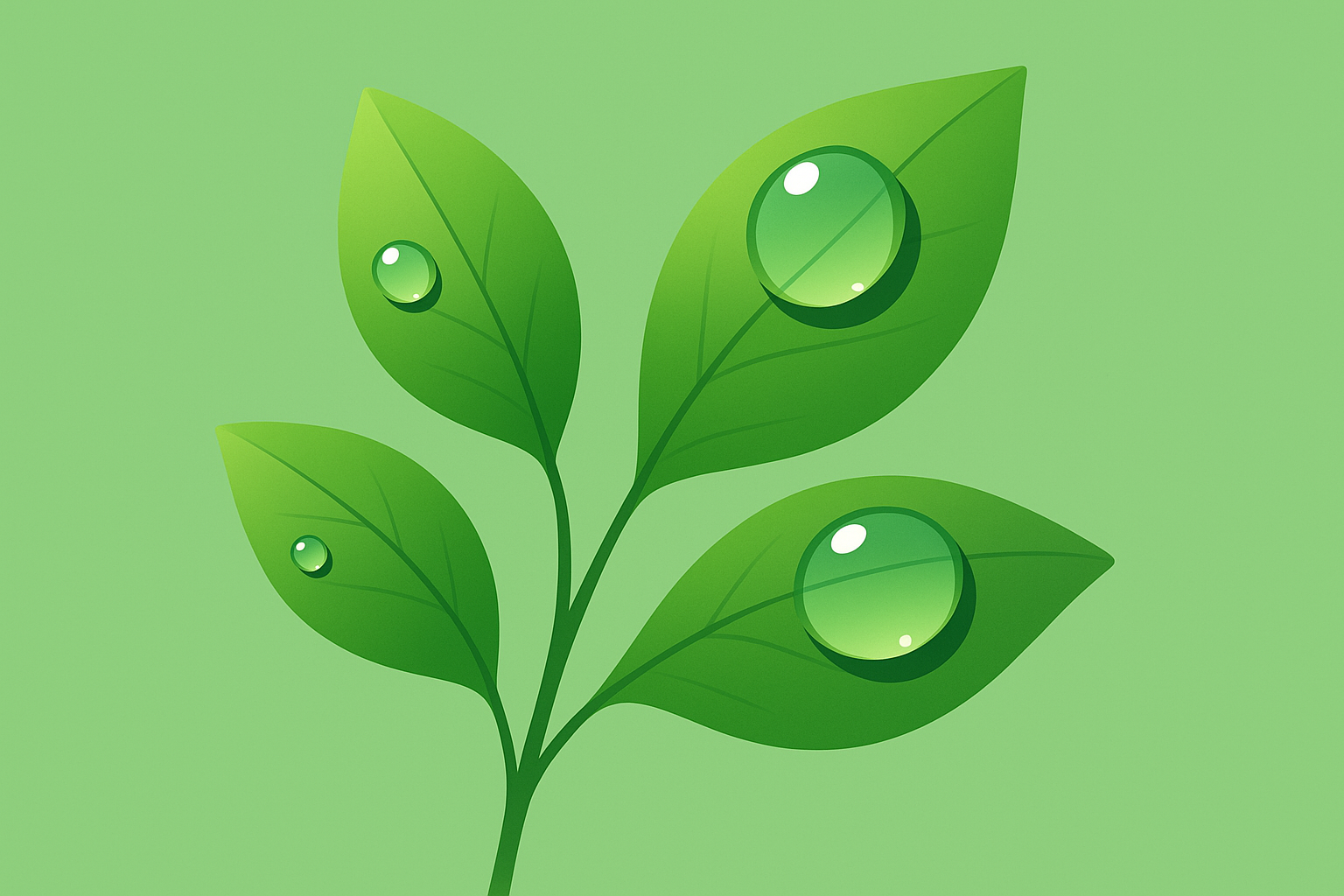 April rain drops macro photography