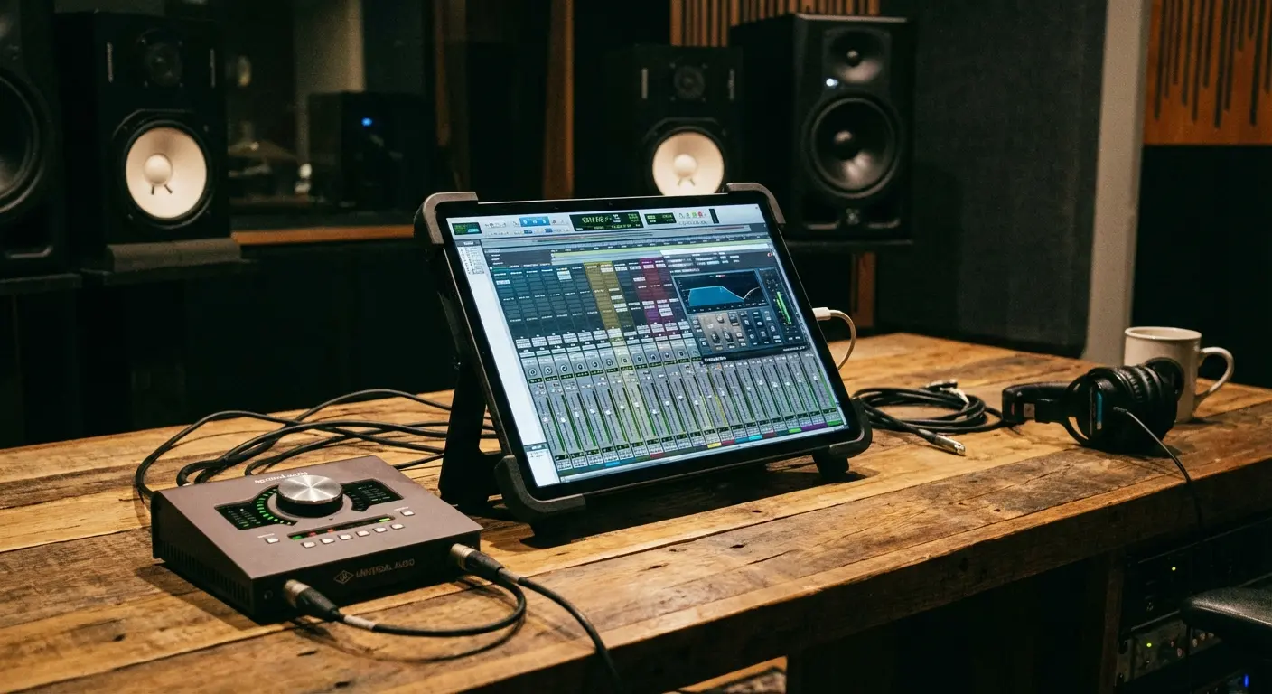 Cubasis 3 mobile DAW interface on tablet