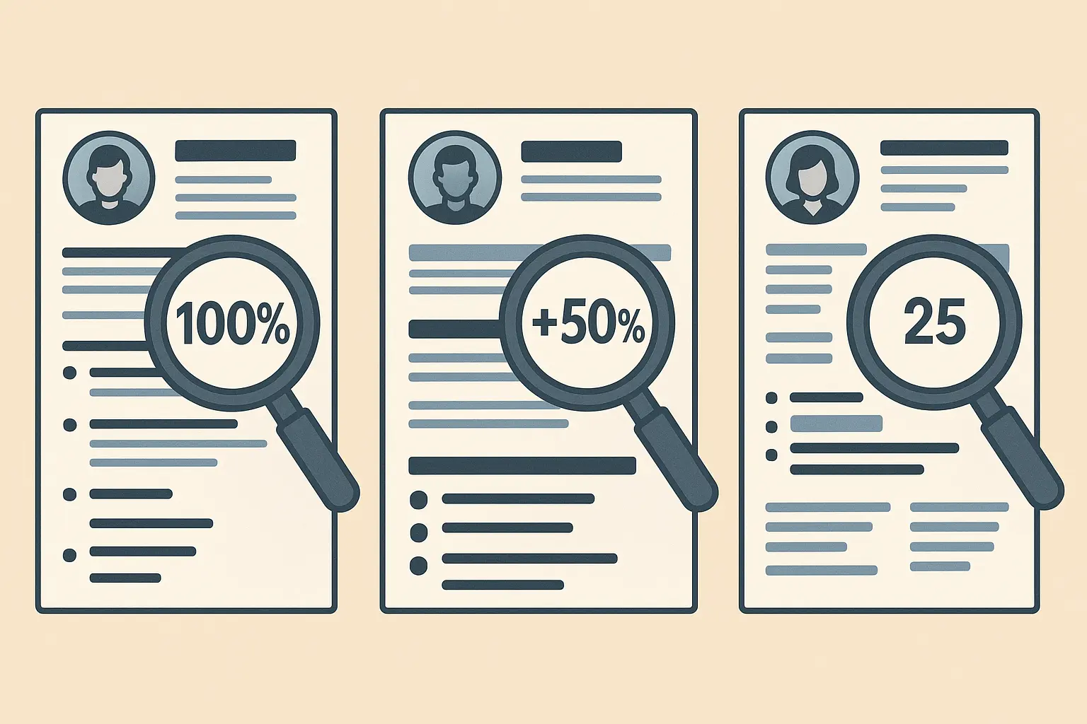 Detailed analysis of effective server resume components