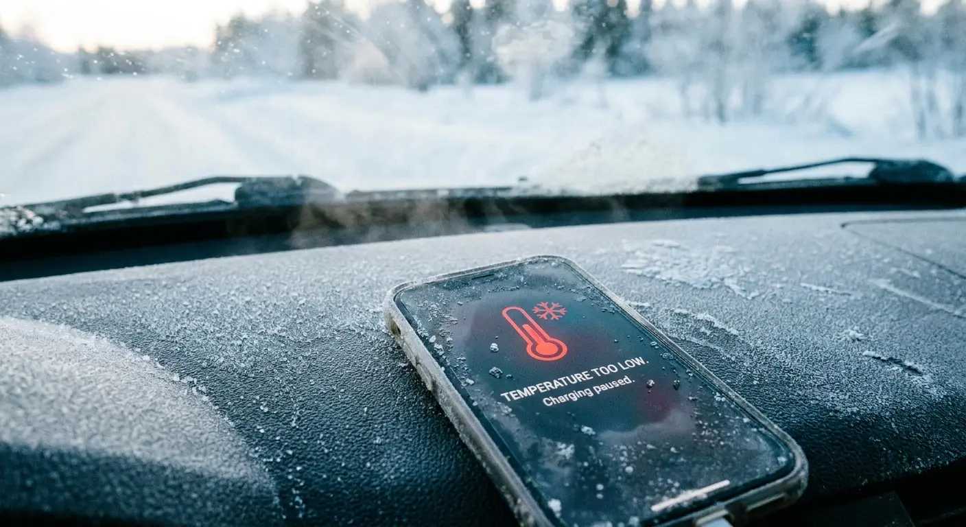 Phone temperature effects on charging performance