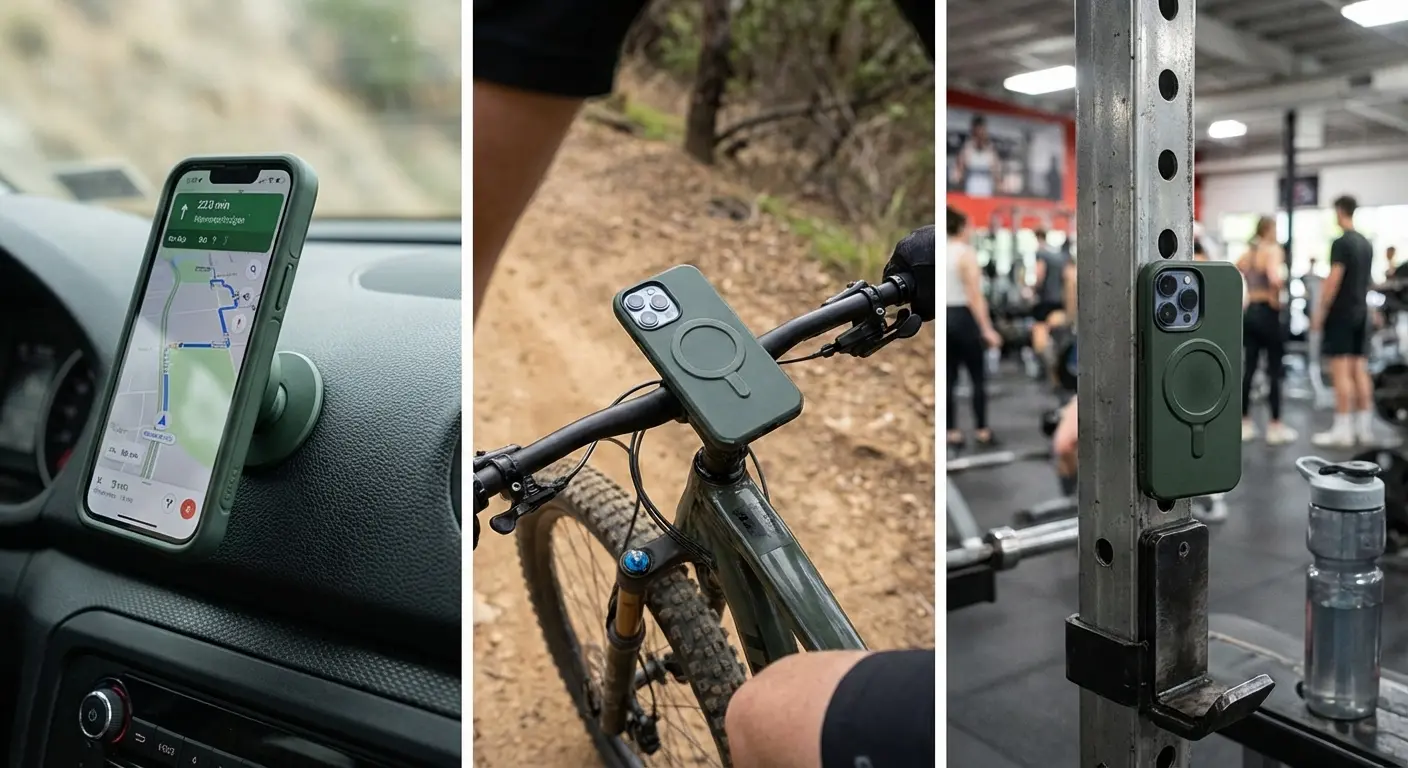 Rokform rugged phone case with mounting system