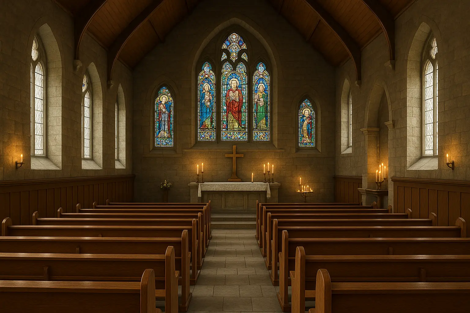 Irish community gathered for funeral ceremony
