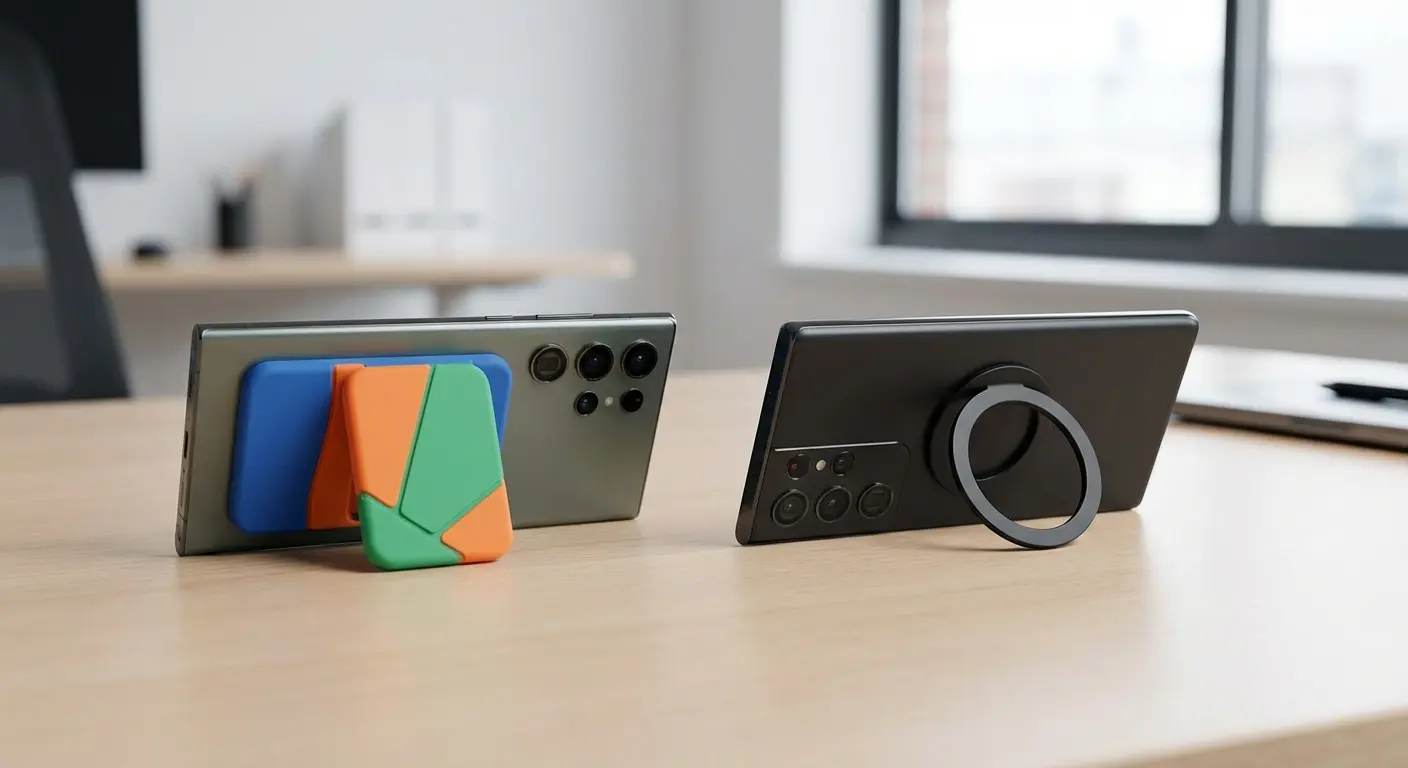 Premium phone design with minimalist grip