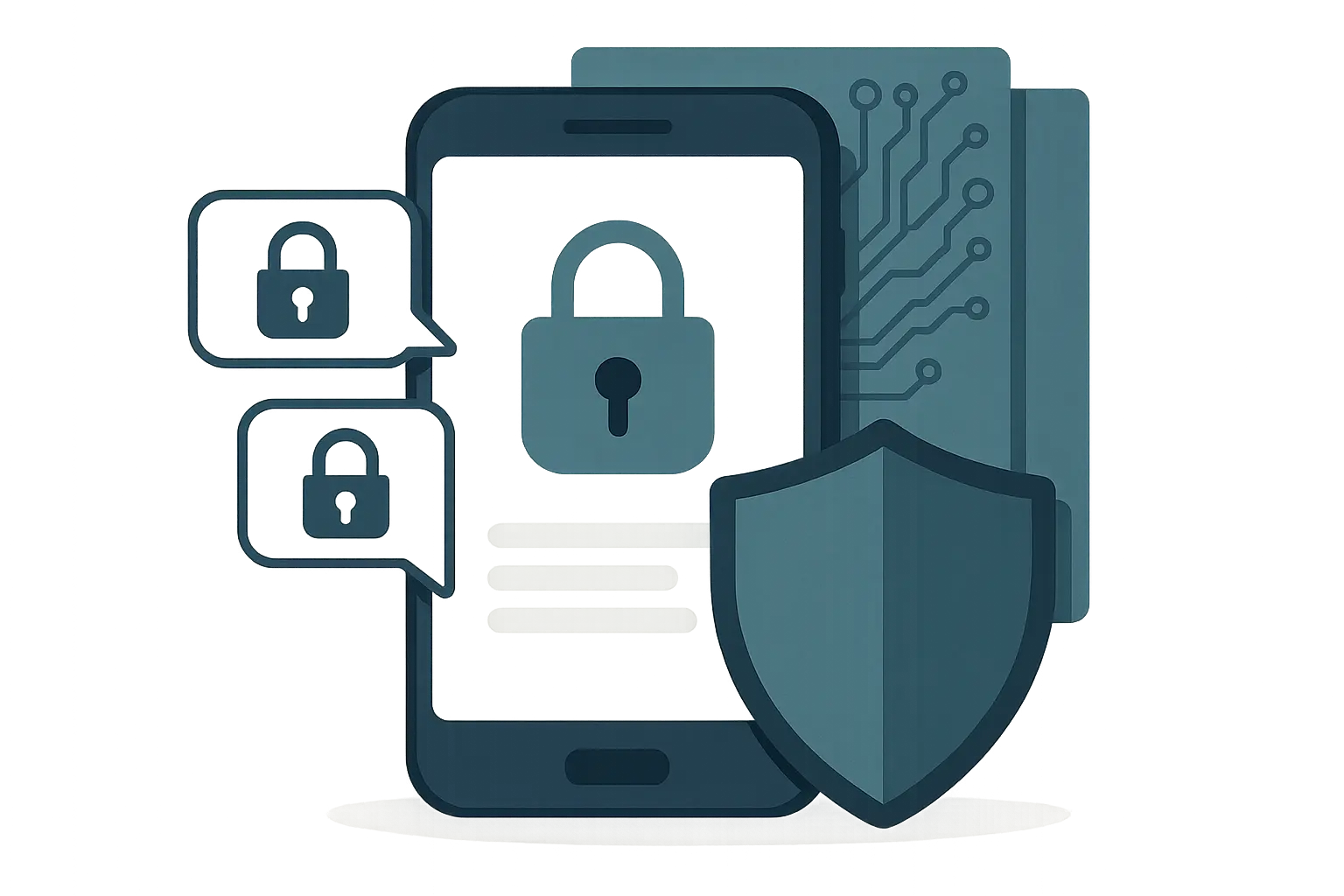 Privacy-focused mobile security architecture