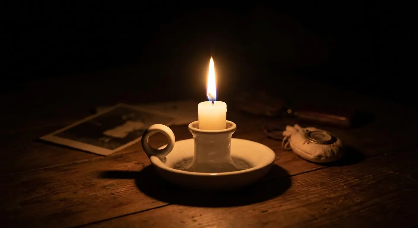 Sunset over a calm ocean representing peace and closure