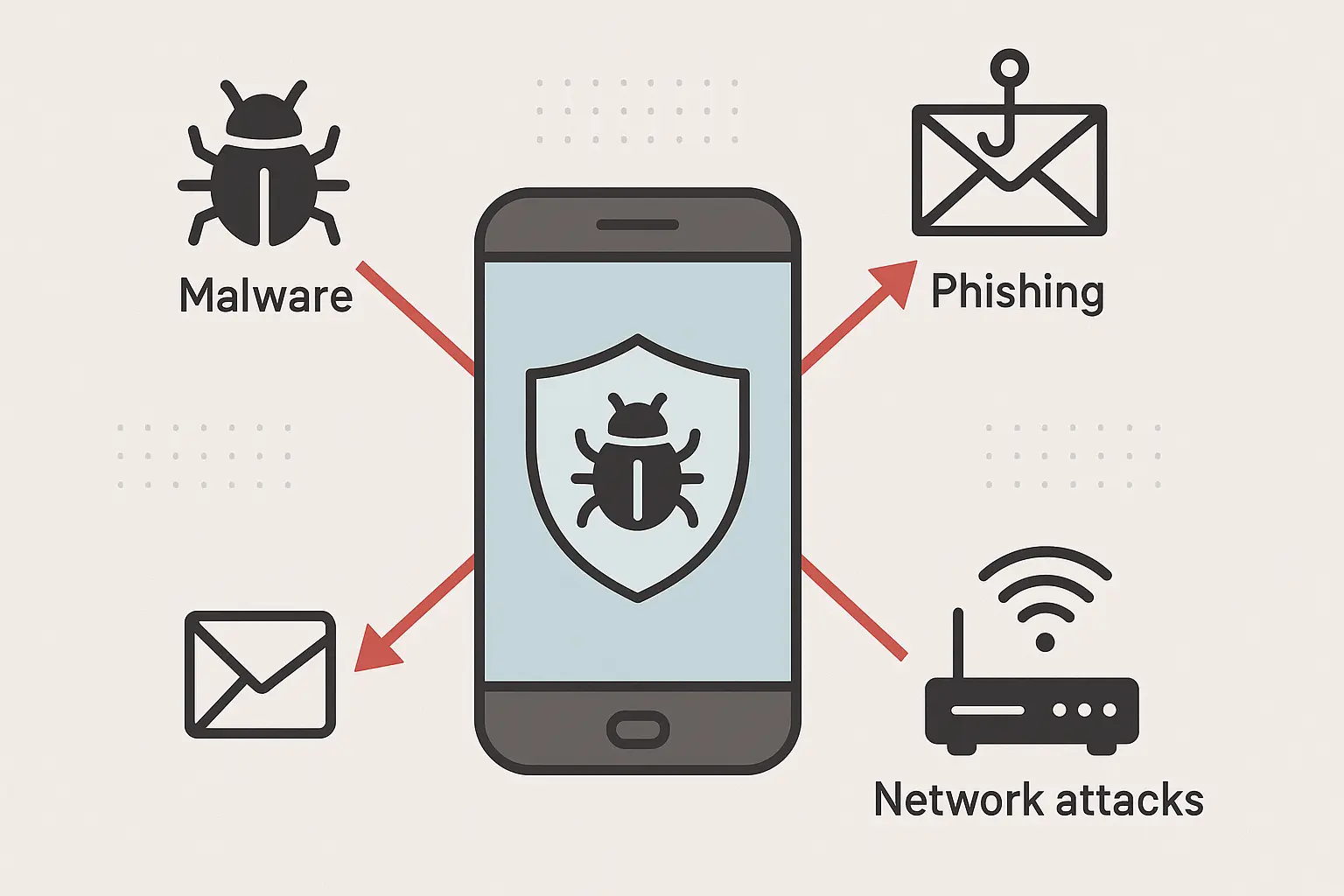 Common phone hacking methods