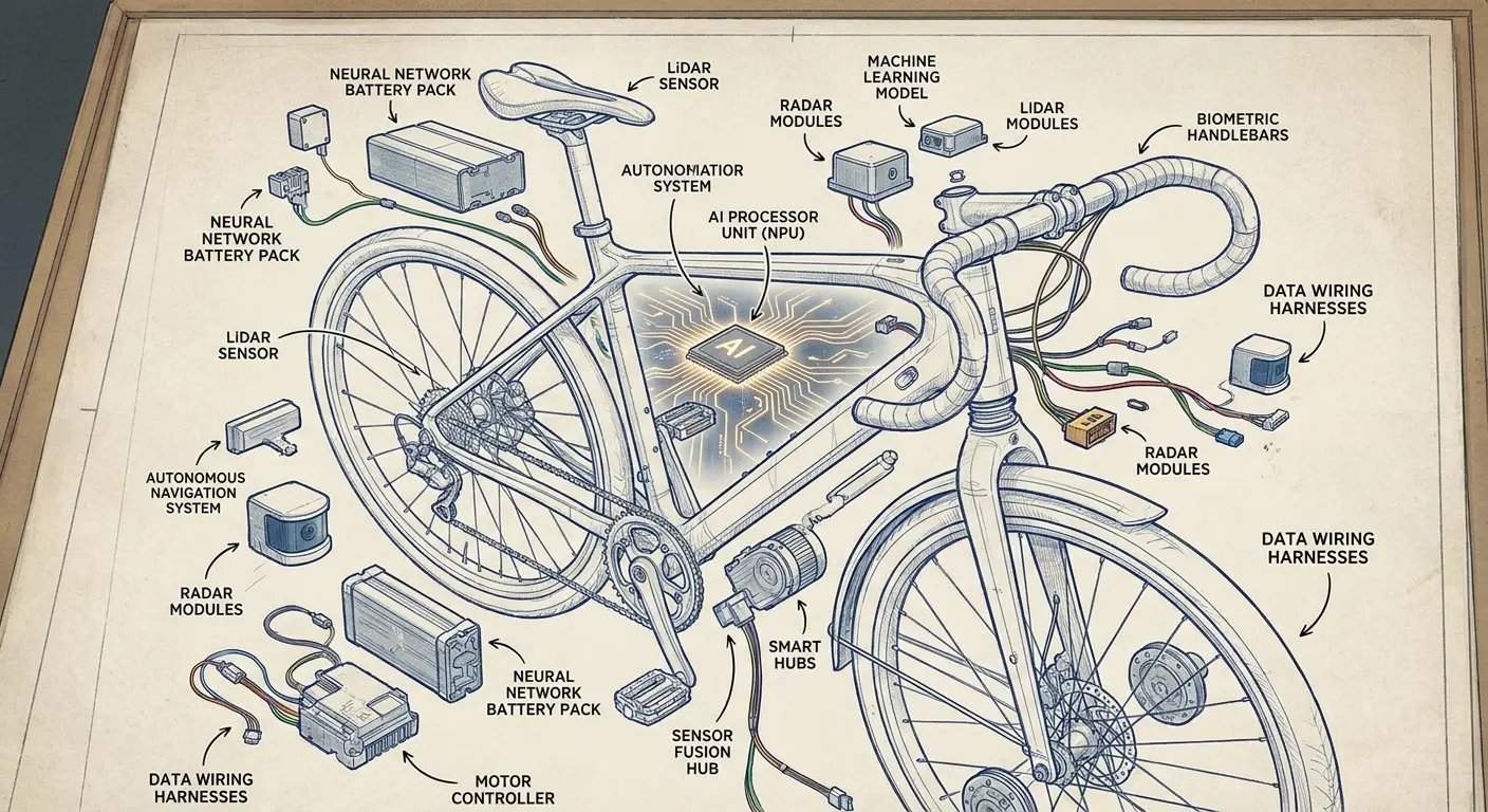 AI bike component complexity diagram