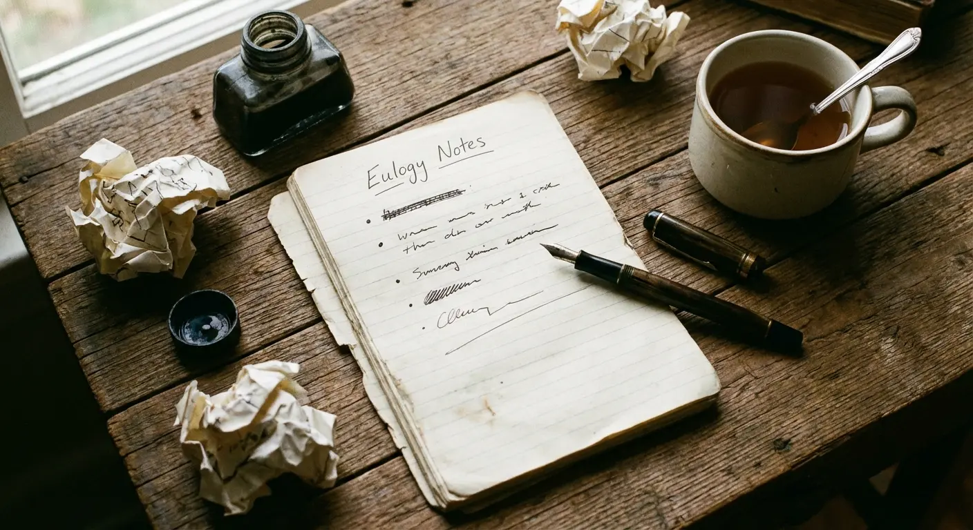 Difficulty of grief brain and struggle to organize thoughts