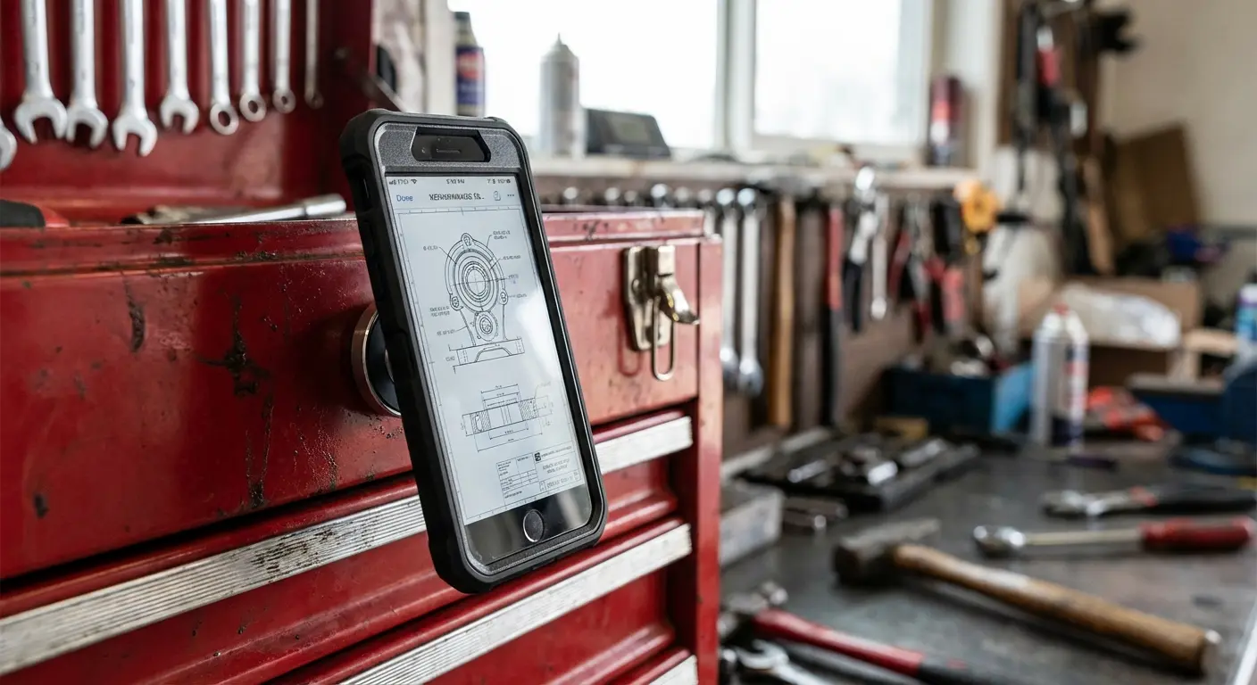 Rokform rugged case with magnetic mounting capability