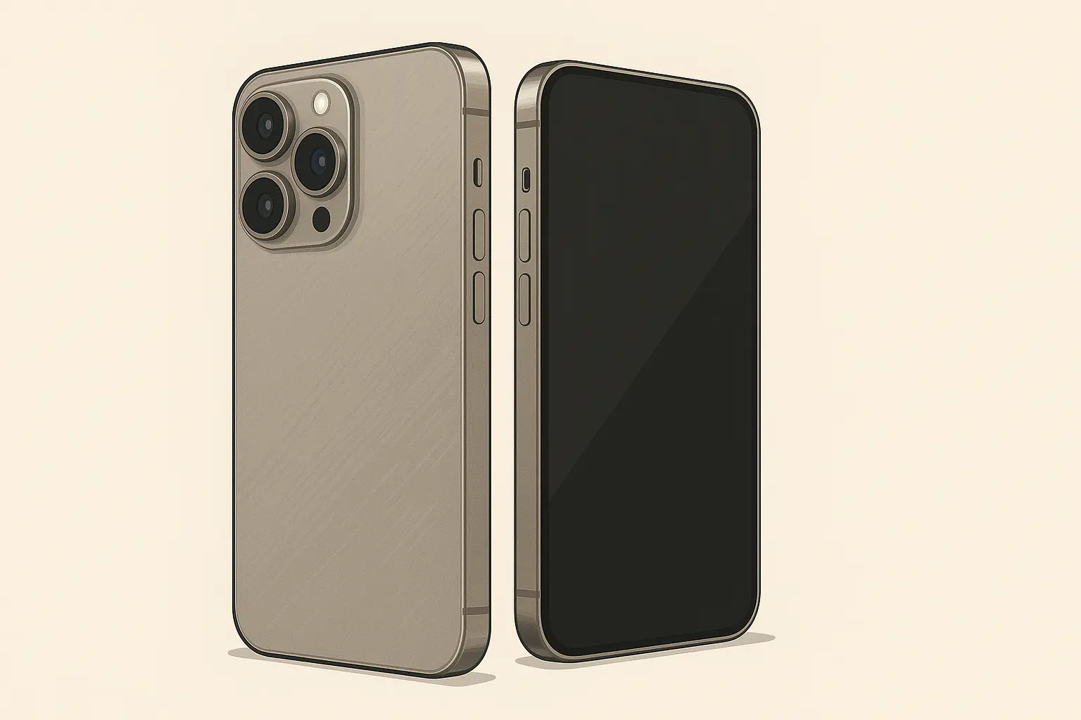 iPhone 15 Pro Max with iOS 18