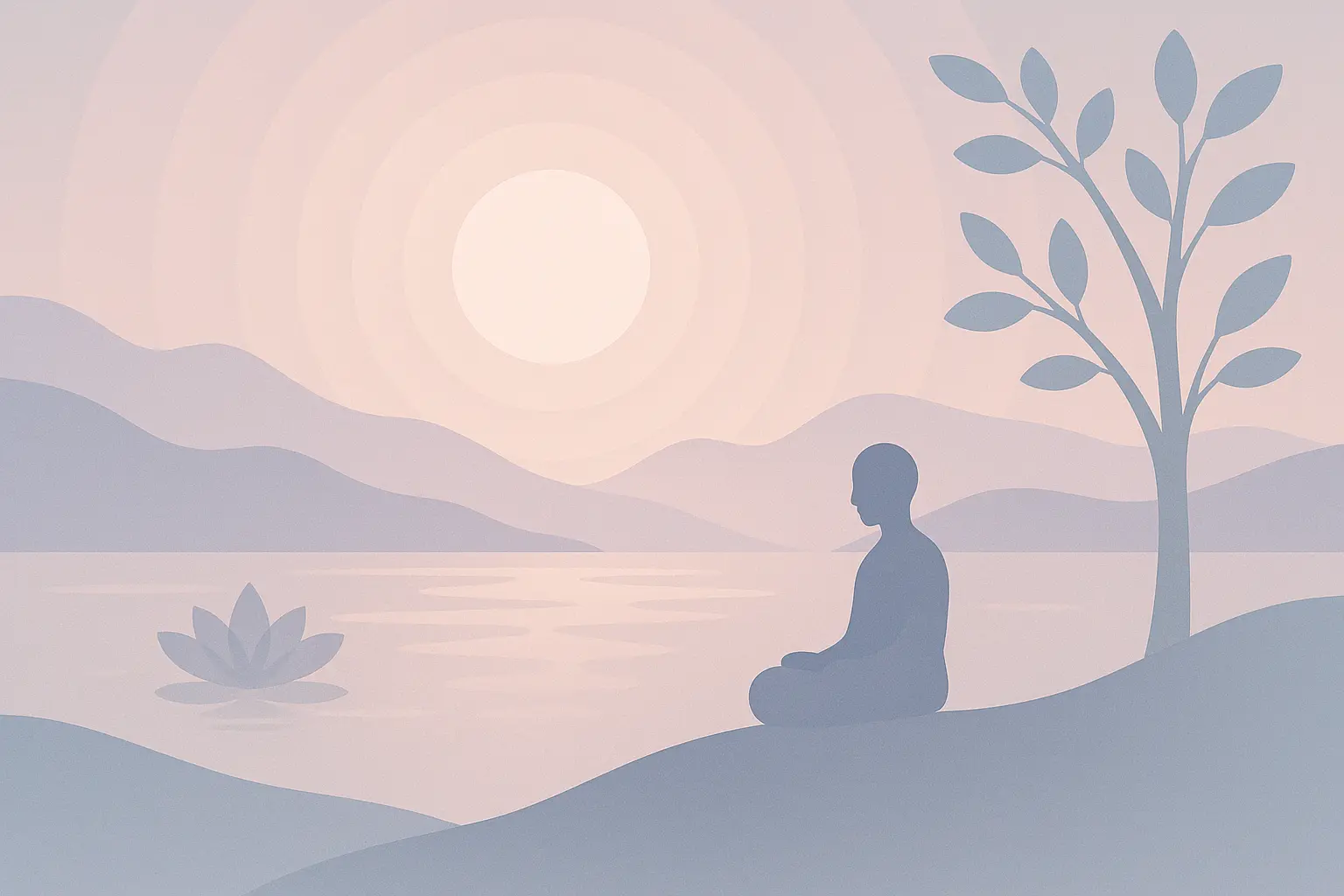 Peaceful blessed and grateful wallpaper