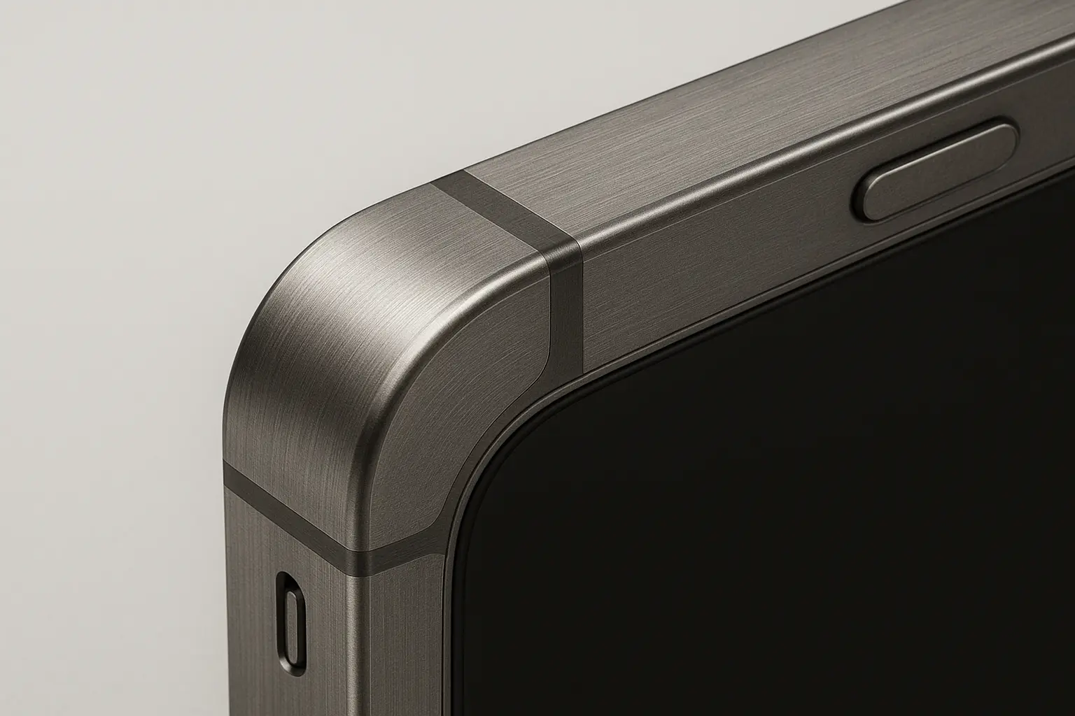iPhone 15 Pro Max titanium construction