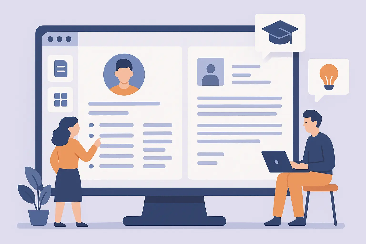 Resume Builder IQ platform