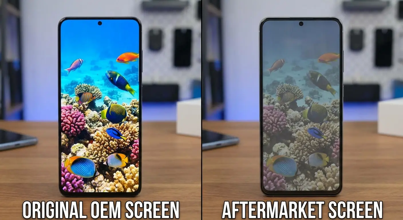 This is what 'like new' actually looks like after a cheap repair