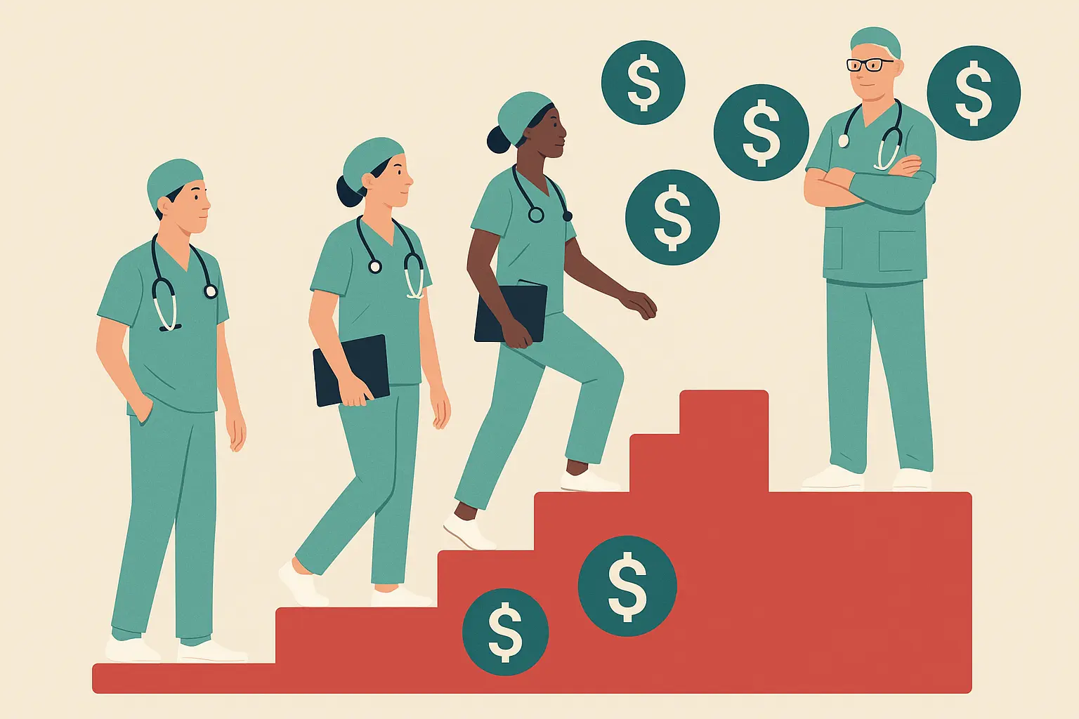 CRNA Experience Level Salary Growth