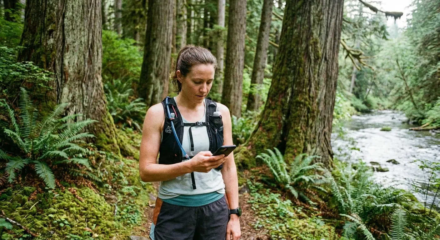 Strava app tracking cycling route map