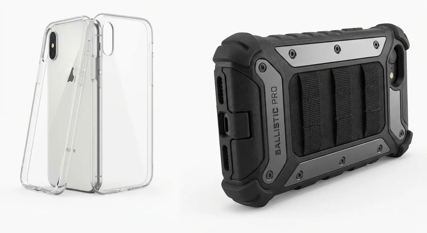 Phone case material RF signal interference