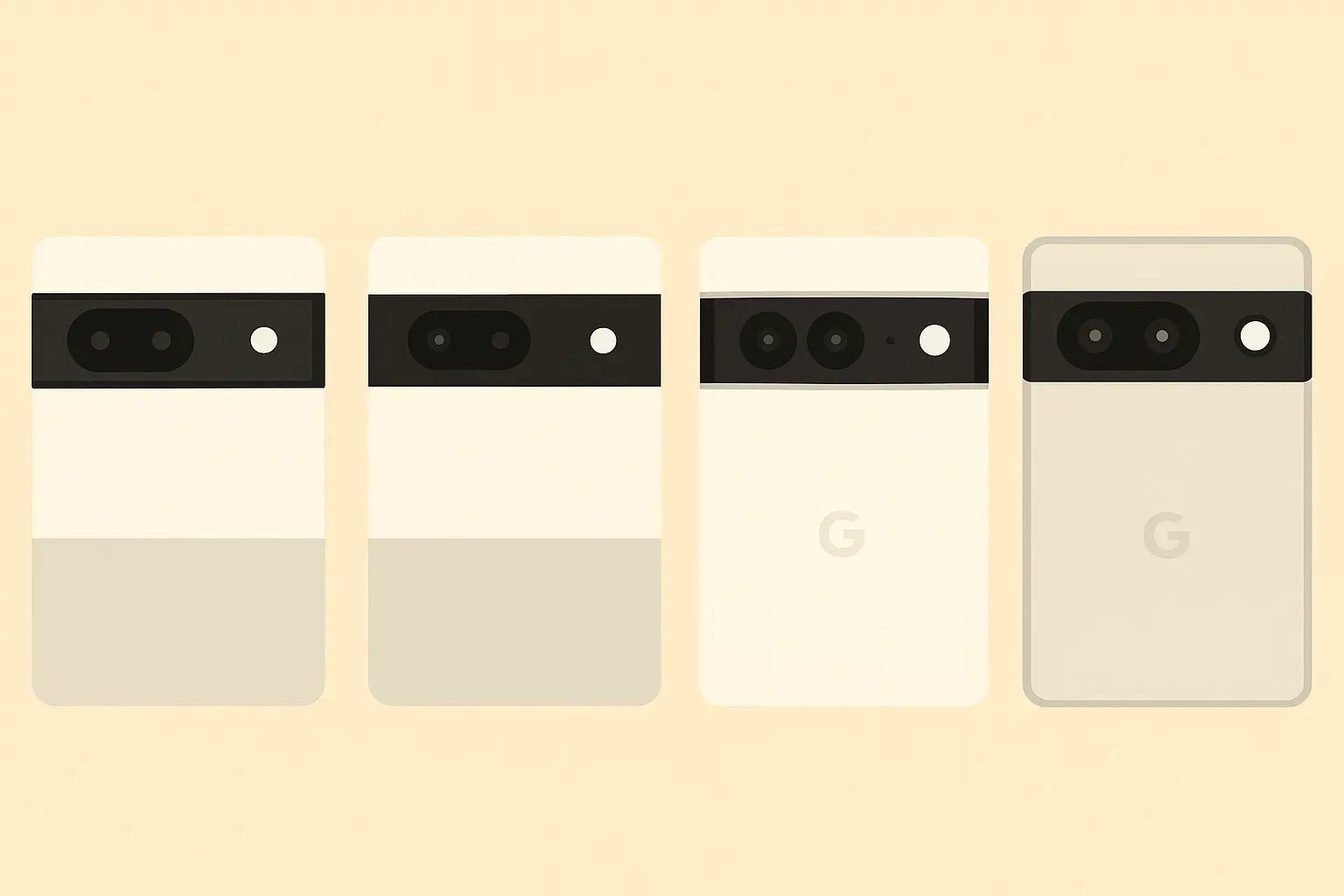Google Pixel camera evolution across generations