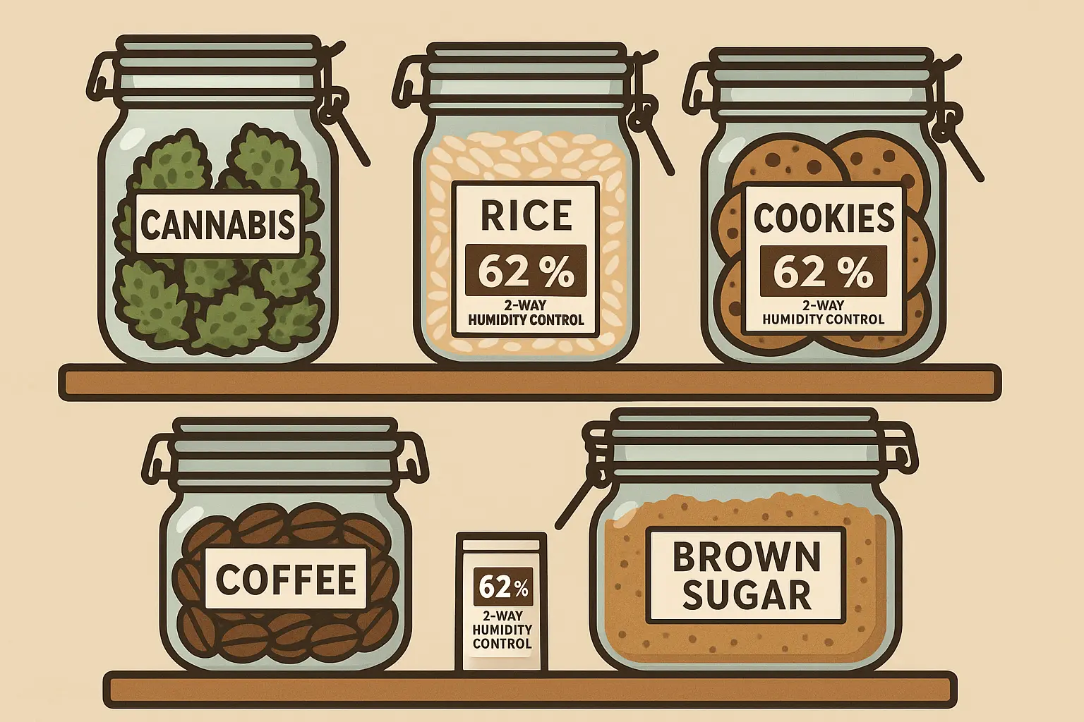 Cannabis storage containers