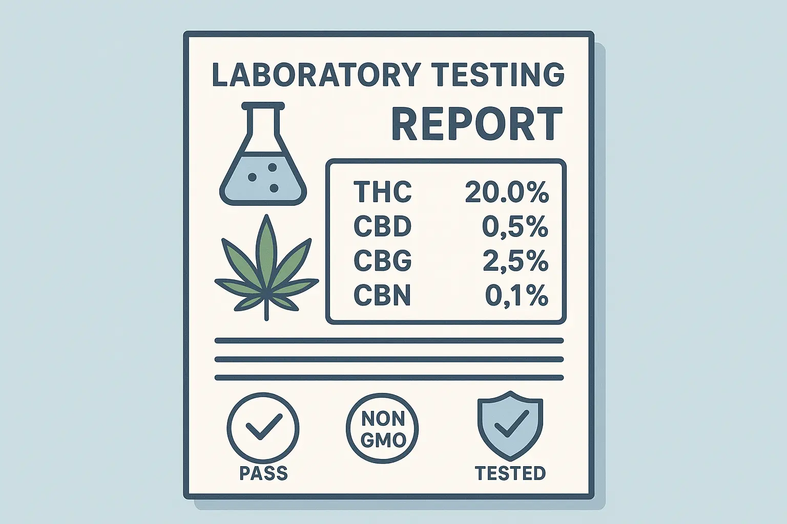 Cannabis lab testing results