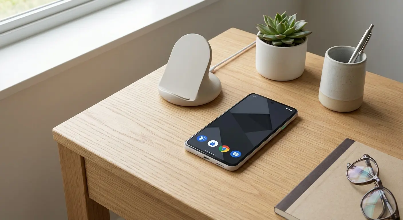 Secure Android phone with protective case