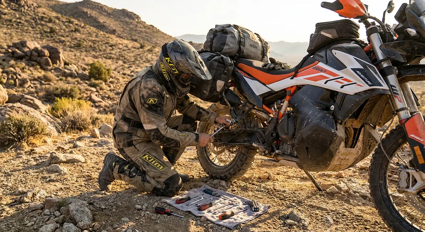 Yamaha Tenere 700 adventure motorcycle