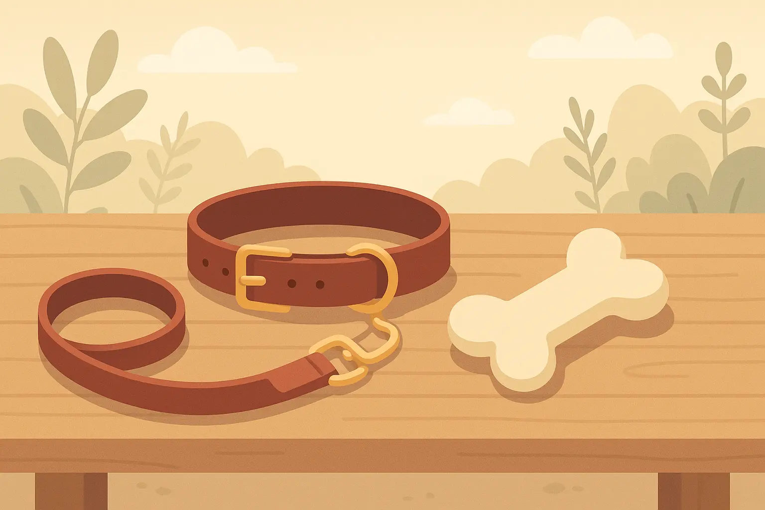 Pet memorial with flowers and photo