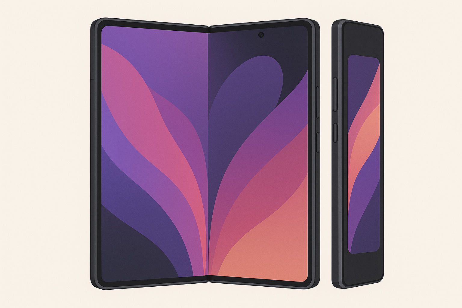 Galaxy Z Fold 7 large foldable display