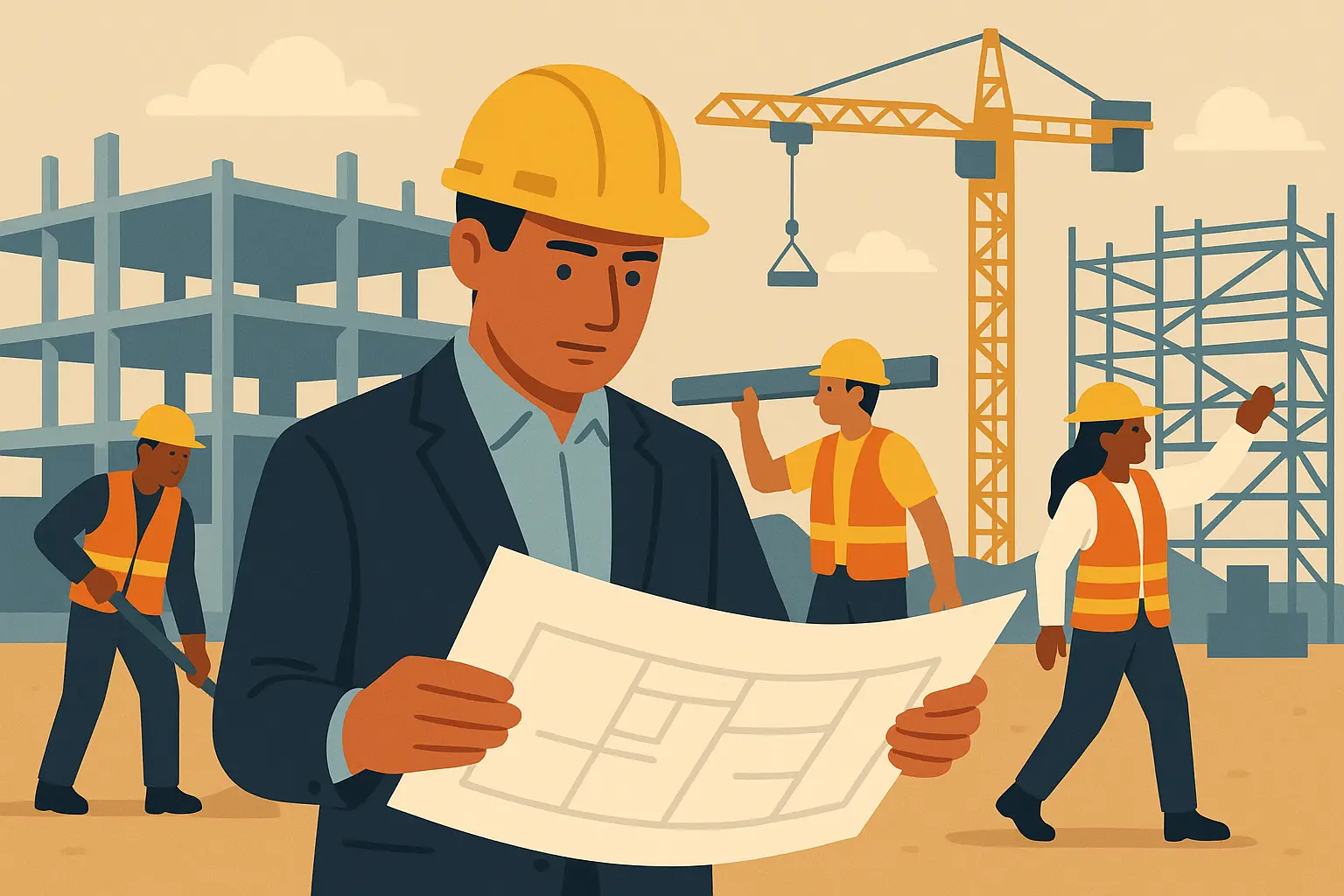 Construction management and supervisory resume examples
