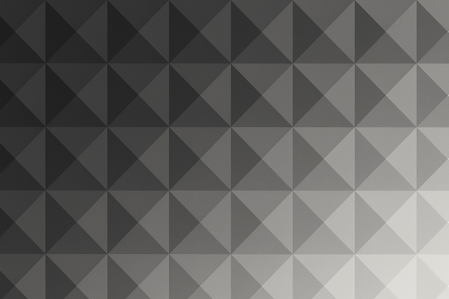 Geometric triangular gradient wallpaper design