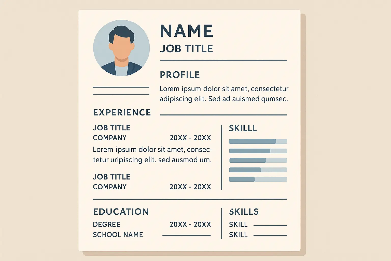 Professional resume formatting guide