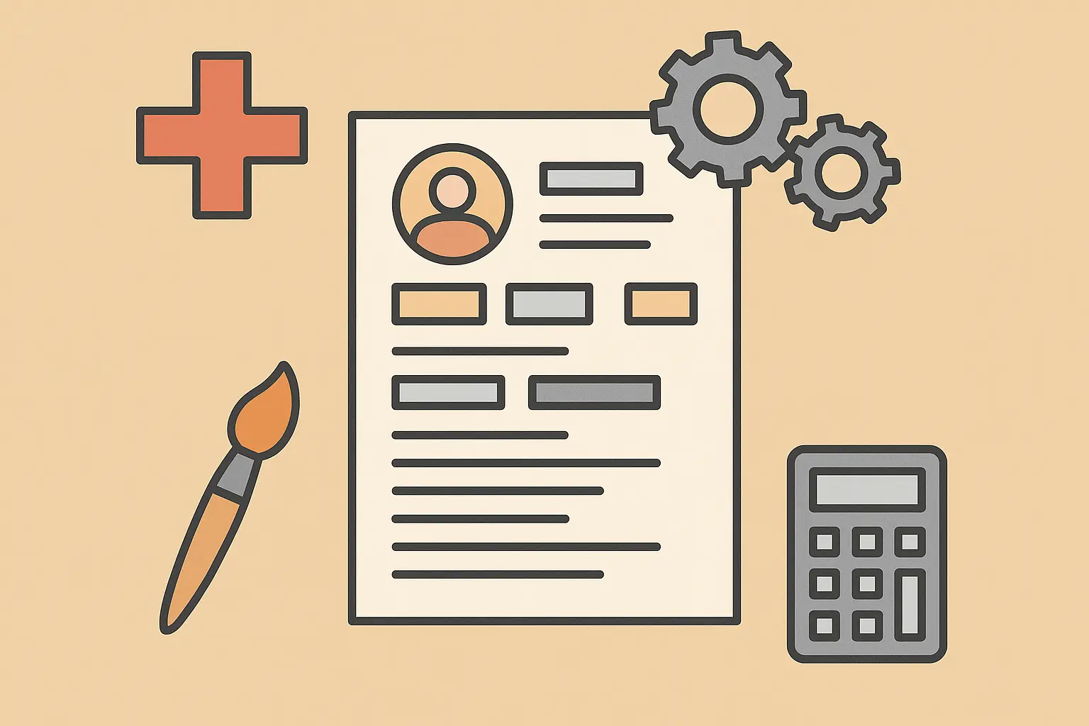 Industry-specific resume customization examples