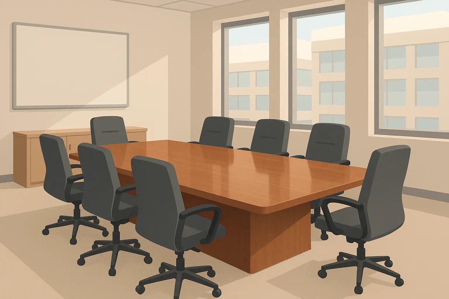 Memorial workspace with flowers honoring a departed colleague