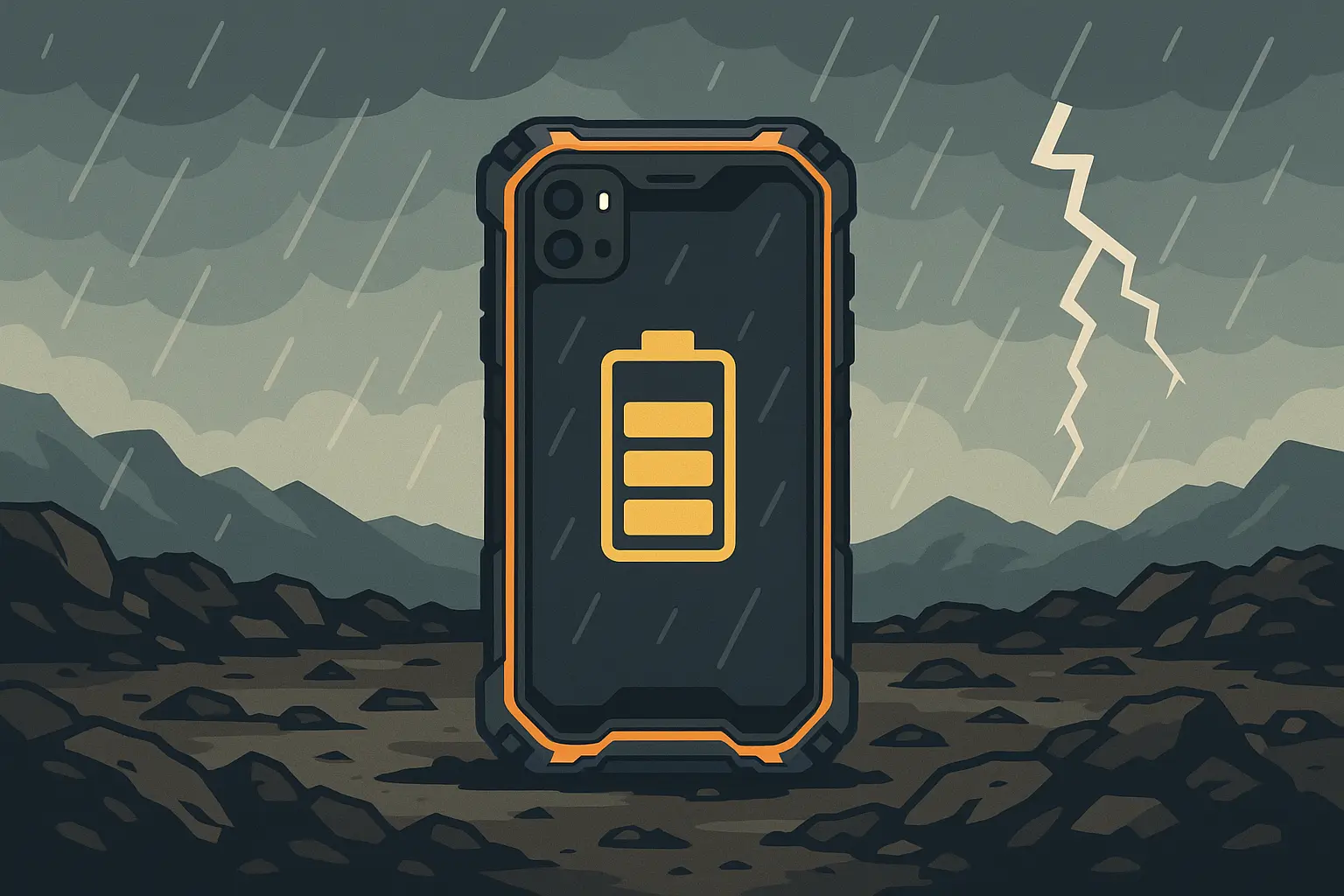 Specialized rugged phones with multi-day battery life