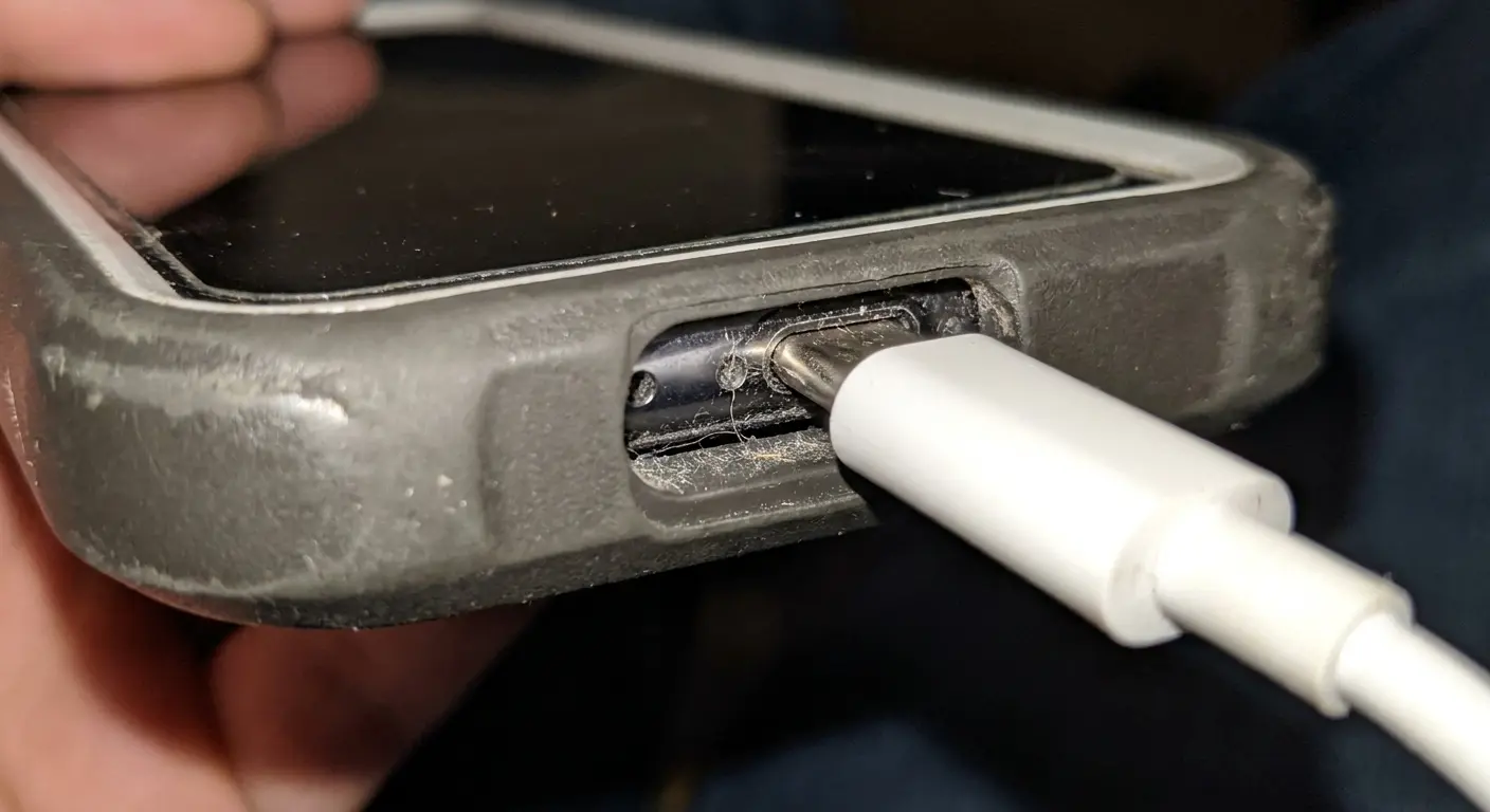 Phone case port opening design comparison