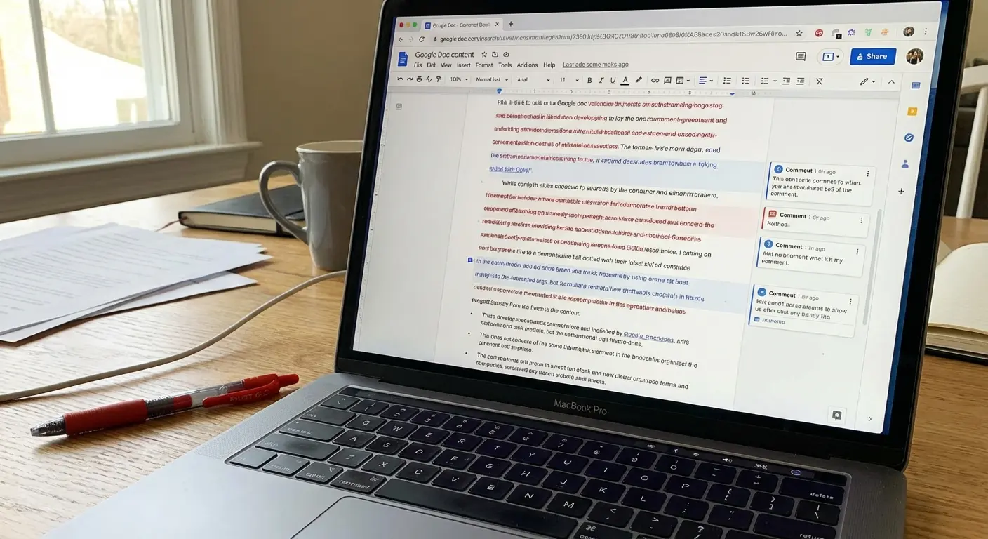 Editing a speech draft