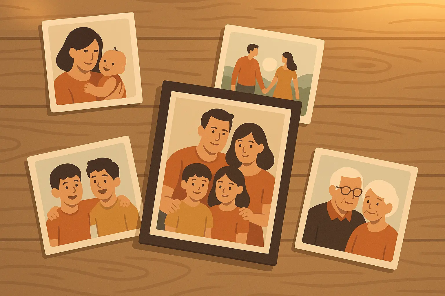 Mother's hands holding child's hands